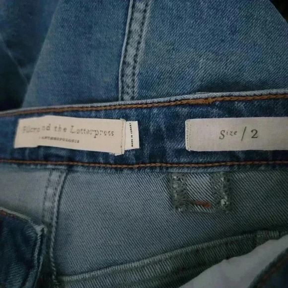 Anthropology & Pilco Denim Jean Pencil Skirt - Picture 7 of 8